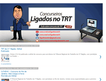 Tablet Screenshot of concurseirosligadosnotrt.com